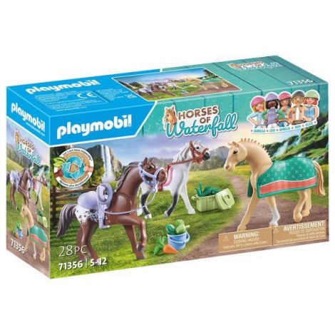 Playmobil - 3 Cai Cu Accesorii pentru Copii - imagine 3