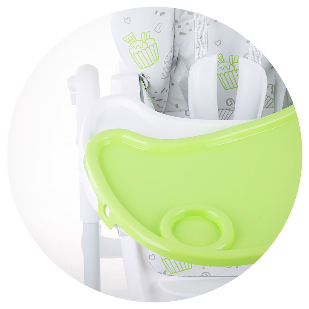 Scaun de masa Chipolino Sweety Lime, 6 luni+ - imagine 6