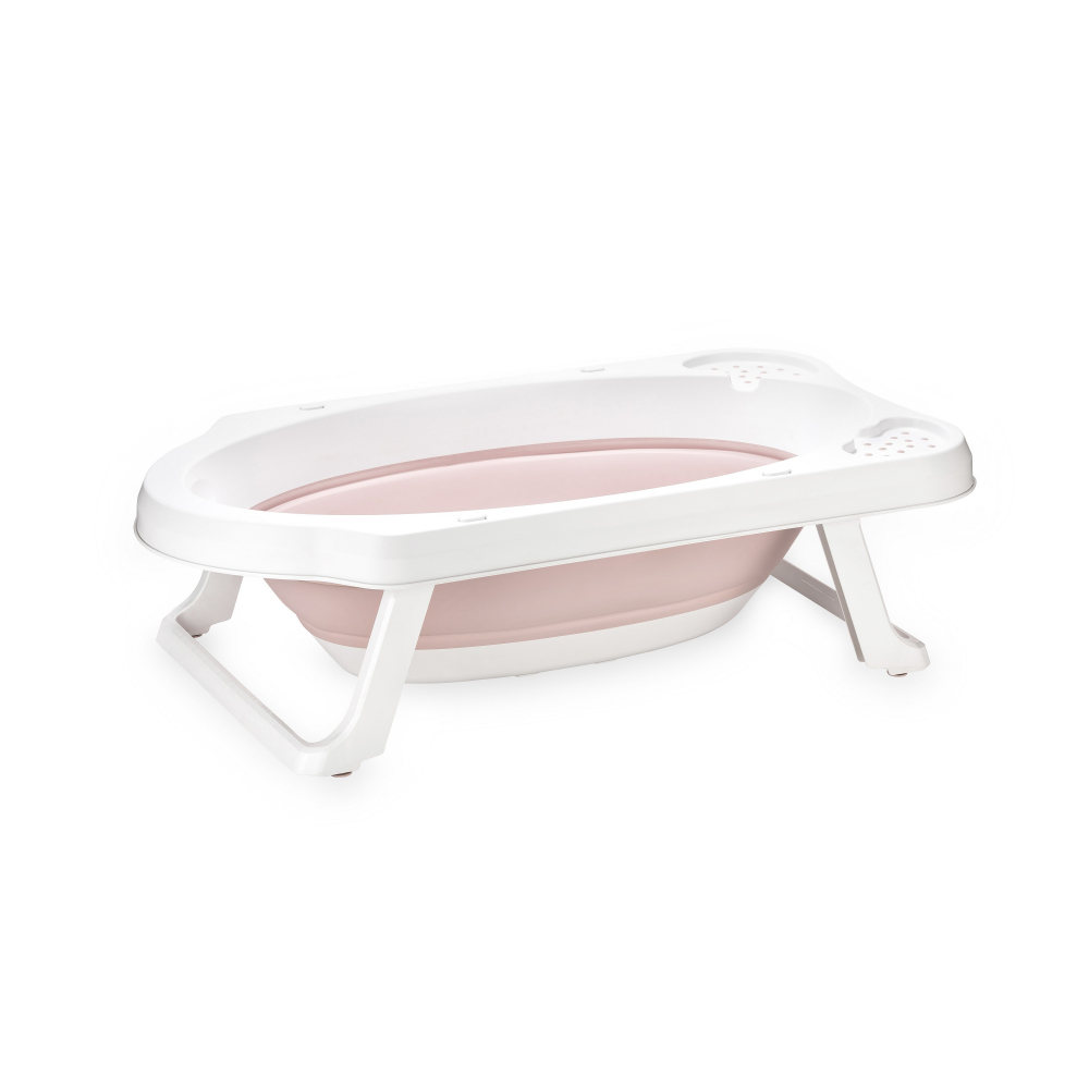 Cadă pliabilă Lorelli 82 cm Nordic Pink cu dop - imagine 2