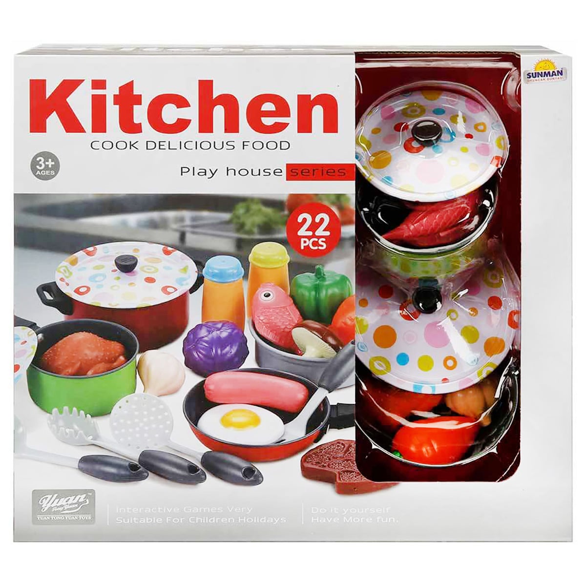 Set Gatit Sunman Little Chef 22 Piesei