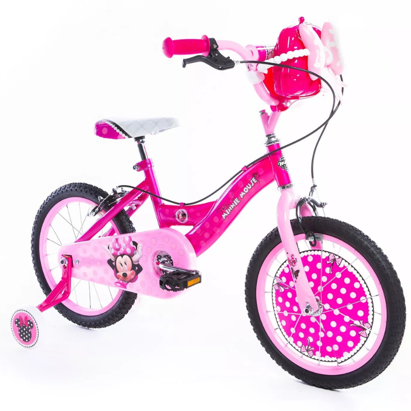 Bicicleta Huffy Minnie 16 inch cu Roti Ajutatoare - imagine 10