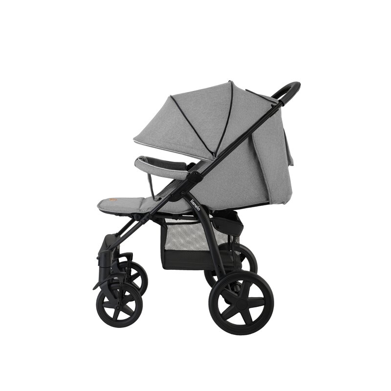 Carucior Lionelo Annet Plus Gri 0-22 kg Sport - imagine 3