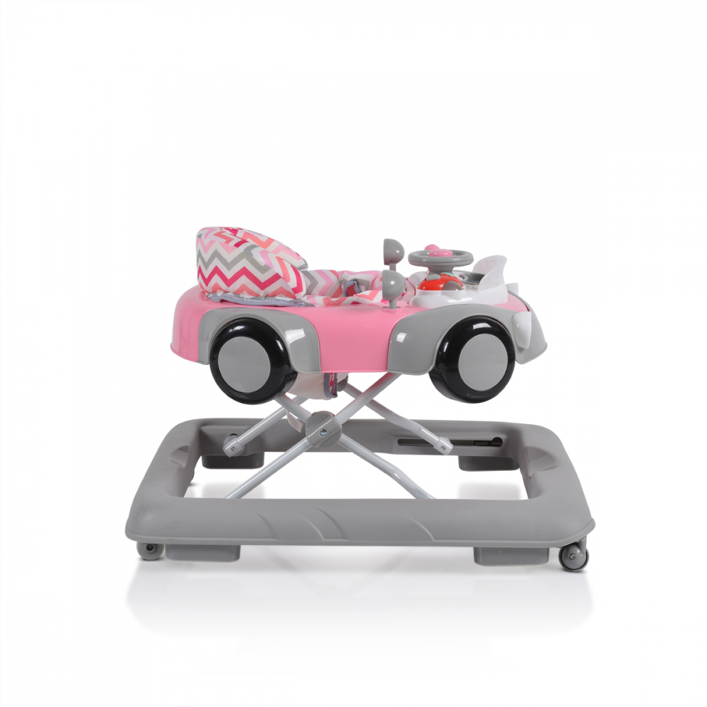Premergator Cangaroo Shelby Pink, cu jucarie muzicala - imagine 8