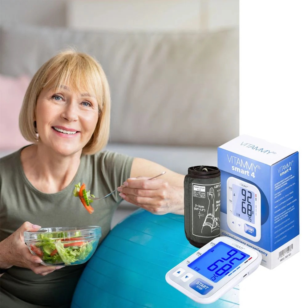 Tensiometru Vitammy Smart 4 USB, Alb - imagine 2