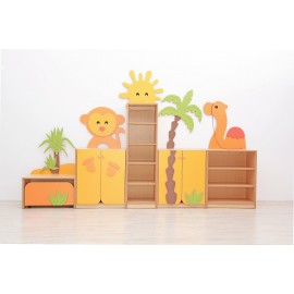 Set Safari Moje Bambino - Mobilier Gradinita Creativ