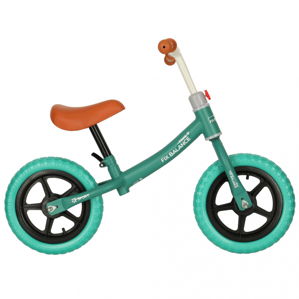 Bicicleta Echilibru Ikonka Turcoaz, 1.8 kg - imagine 5