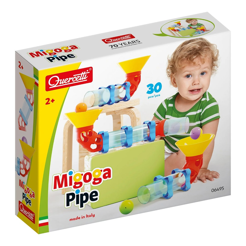 Quercetti Migoga Pipe | Joc Constructie Tuburi
