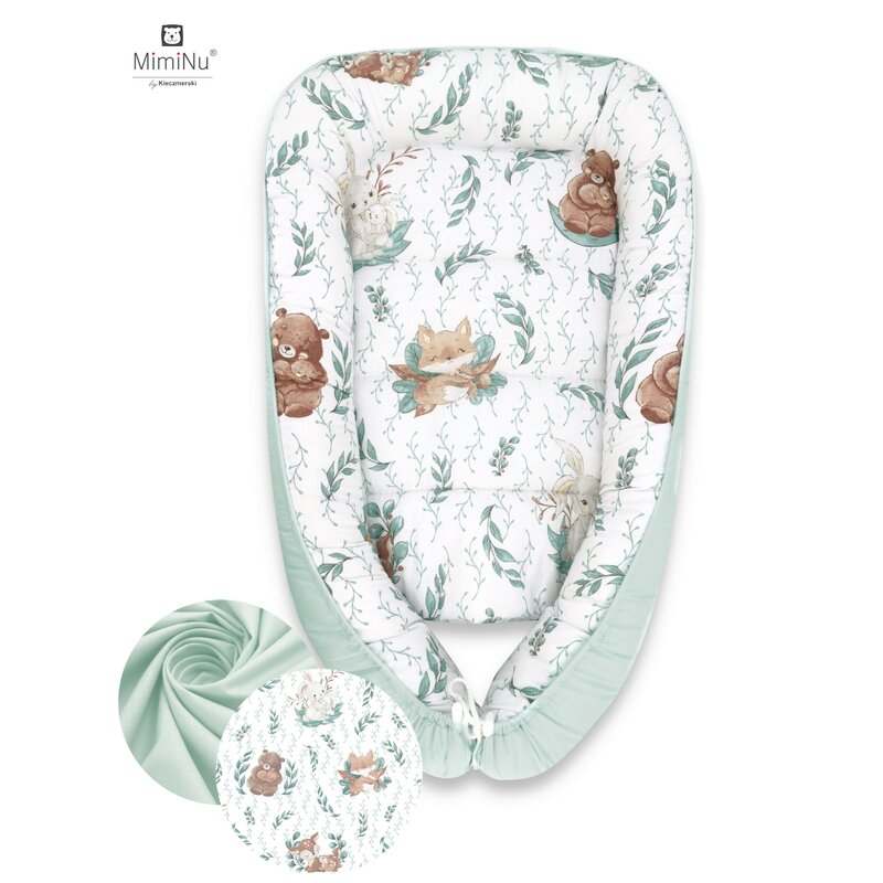 Cosulet Bebelus Baby Cocoon Miminu, 90x50 cm