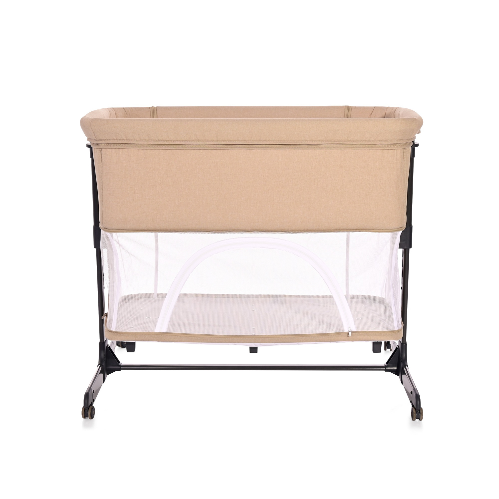 Patut Co-Sleeper Lorelli Milano Beige, Pliabil - imagine 4