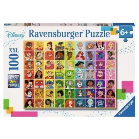 Puzzle Disney 100 Piese Ravensburger | Calitate Superioară - imagine 2