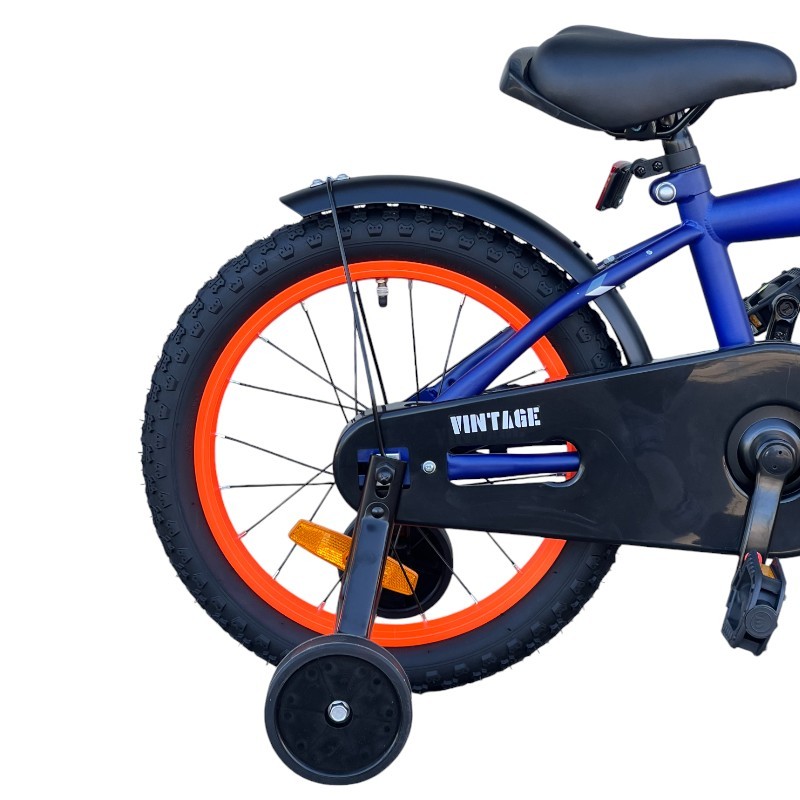 Procart Bicicleta Copii 16" Albastru-Portocaliu - imagine 5