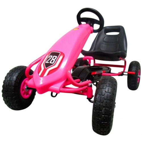 Kart Pedale R-Sport G4 Roz Roti Gonflabile - imagine 3