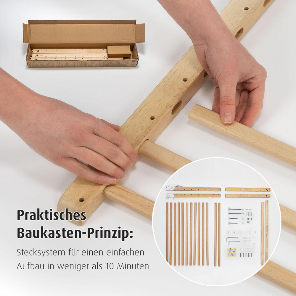 Poarta Siguranta Reer Wood 63-106cm - imagine 5