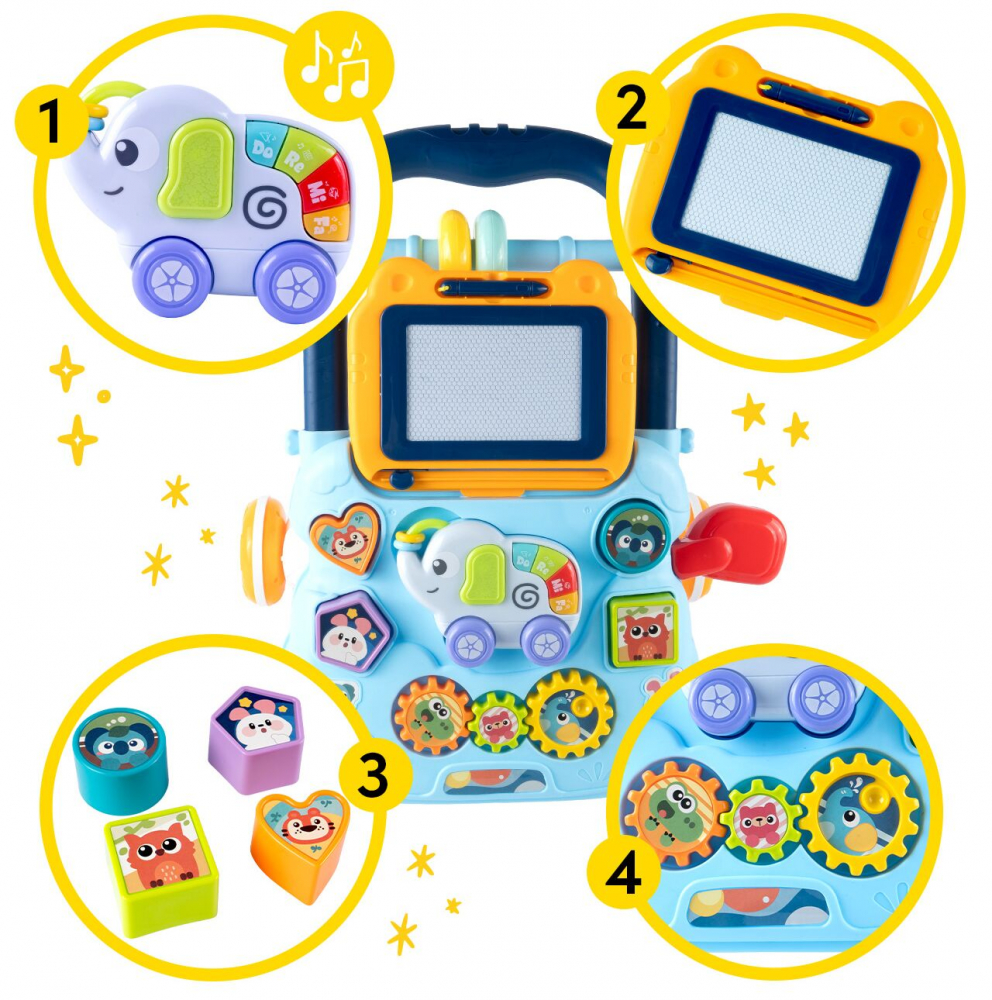 Premergator Educativ Elefant Malplay 2-in-1 - imagine 9