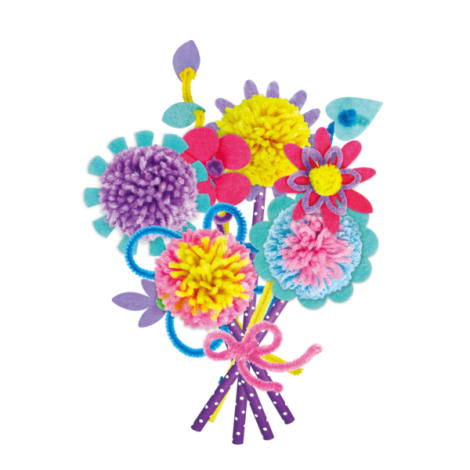Avenir Set Pom Pom - Buchet Flori DIY - imagine 2