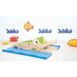 Colt de Joaca Crocodil Senzorial Moje Bambino - imagine 4