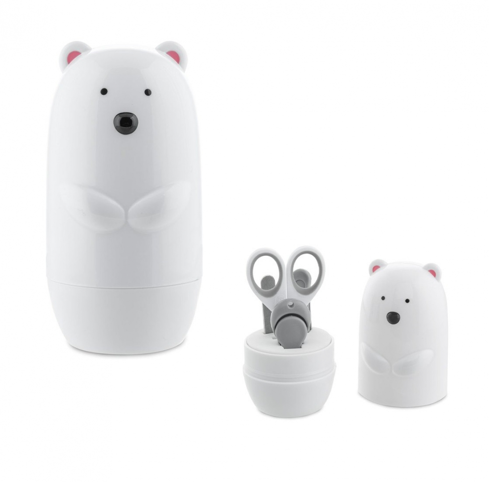 Set Manichiura Bebe Chicco Urs Polar 0 luni+ - imagine 3