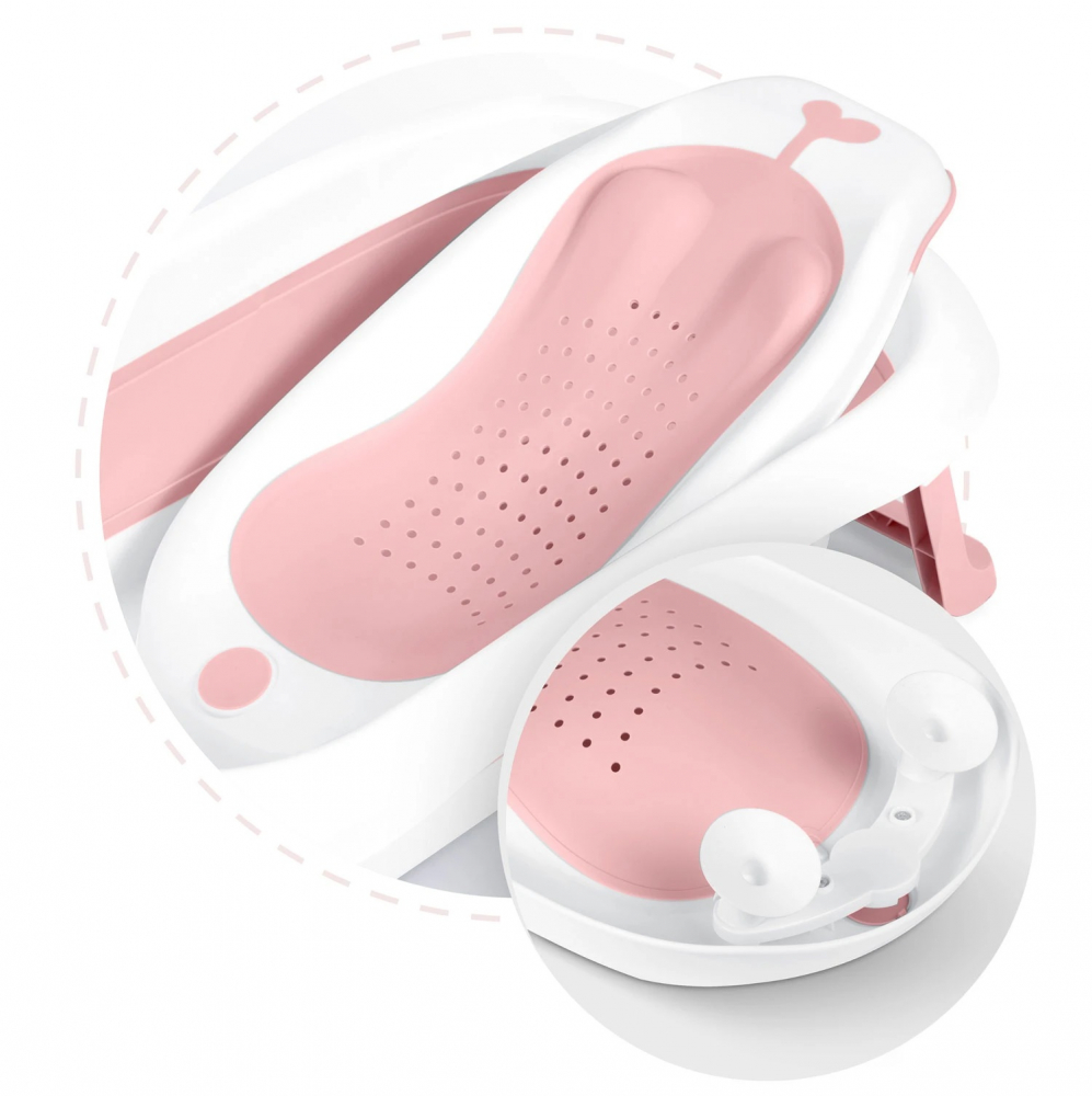Cădiță Pliabilă Ricokids Butterfly Pink cu Termometru - imagine 8