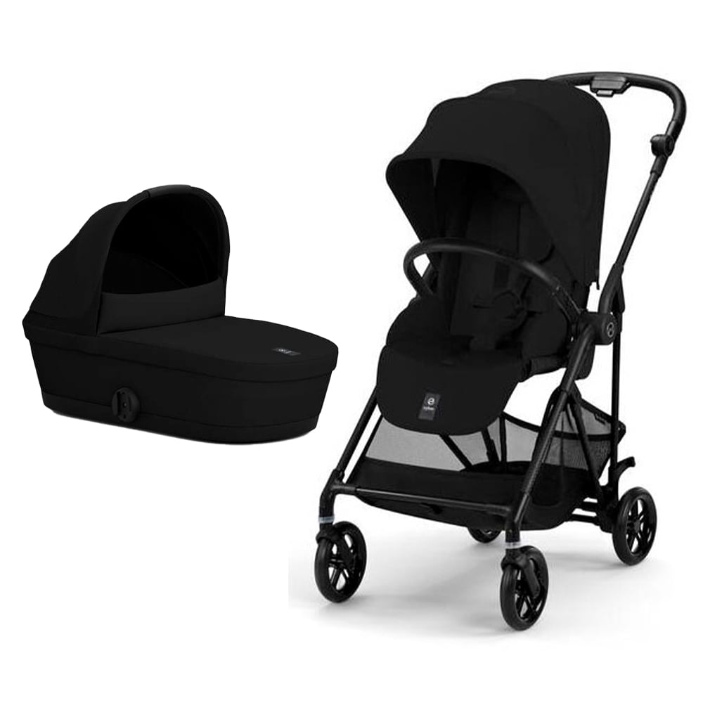 Carucior Cybex Melio Carbon 2in1 Magic Black - Ultra Ușor