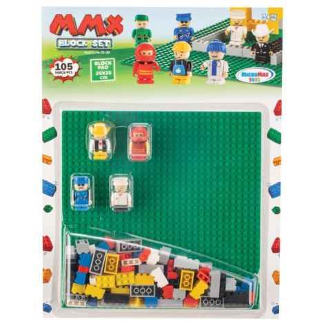 Micromax MMX BLOCK SET 105 piese educative