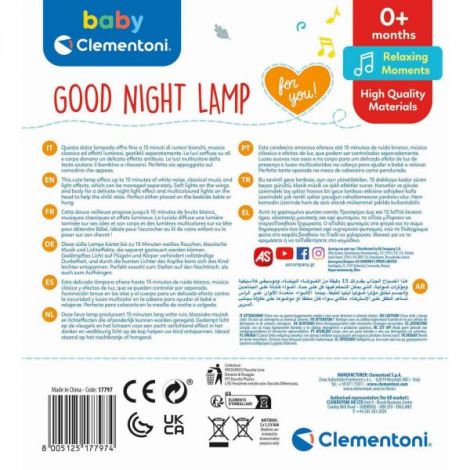Lampa Muzicala Bebe Clementoni, Somn Linistit - imagine 5