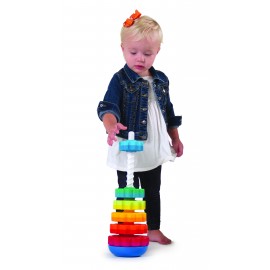 Piramida cu Rotite Fat Brain Toys - imagine 18