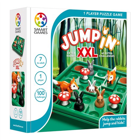 Smart Games Jump In' XXL | 100 Provocări Logice