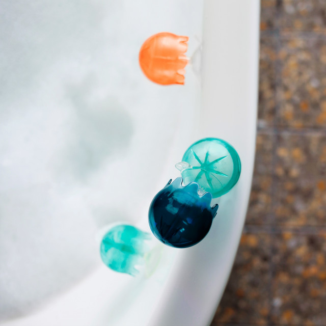 Jucării de baie Jellies Meduze cu ventuze Boon - imagine 2
