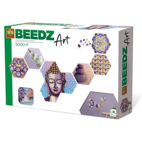 Beedz Art Zen - Set margele hexagonale