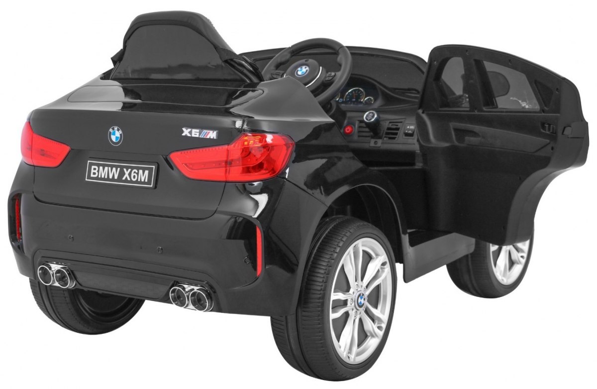 Mașinuță Electrică BMW X6M Negru | Autokids.ro - imagine 6