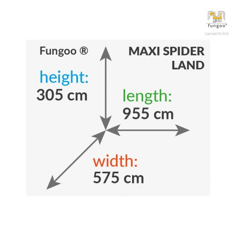 Fungoo Maxi SPIDER LAND - Complex Joacă Lemn - imagine 3