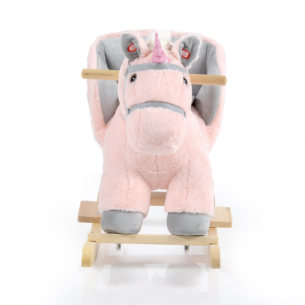 Balansoar Moni Unicorn Cookie cu Sunete, Plus - imagine 2