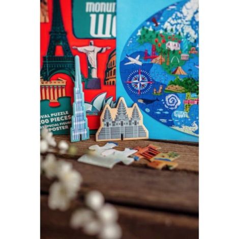Puzzle Monumentele Lumii Sassi 200 piese - imagine 4