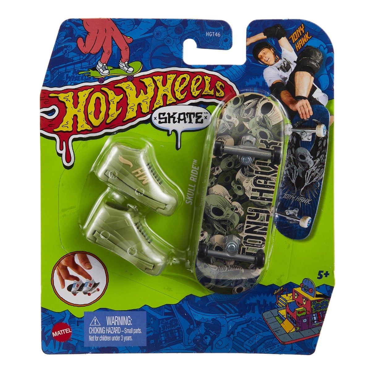Set Skateboard Hot Wheels cu Pantofi - HGT66