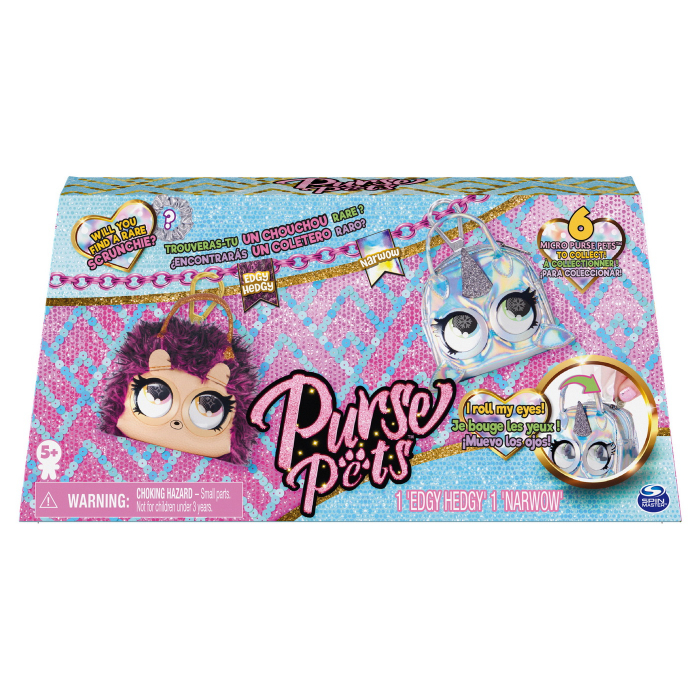 Purse Pets Gentite Micro Edgy Hedgy si Narwow