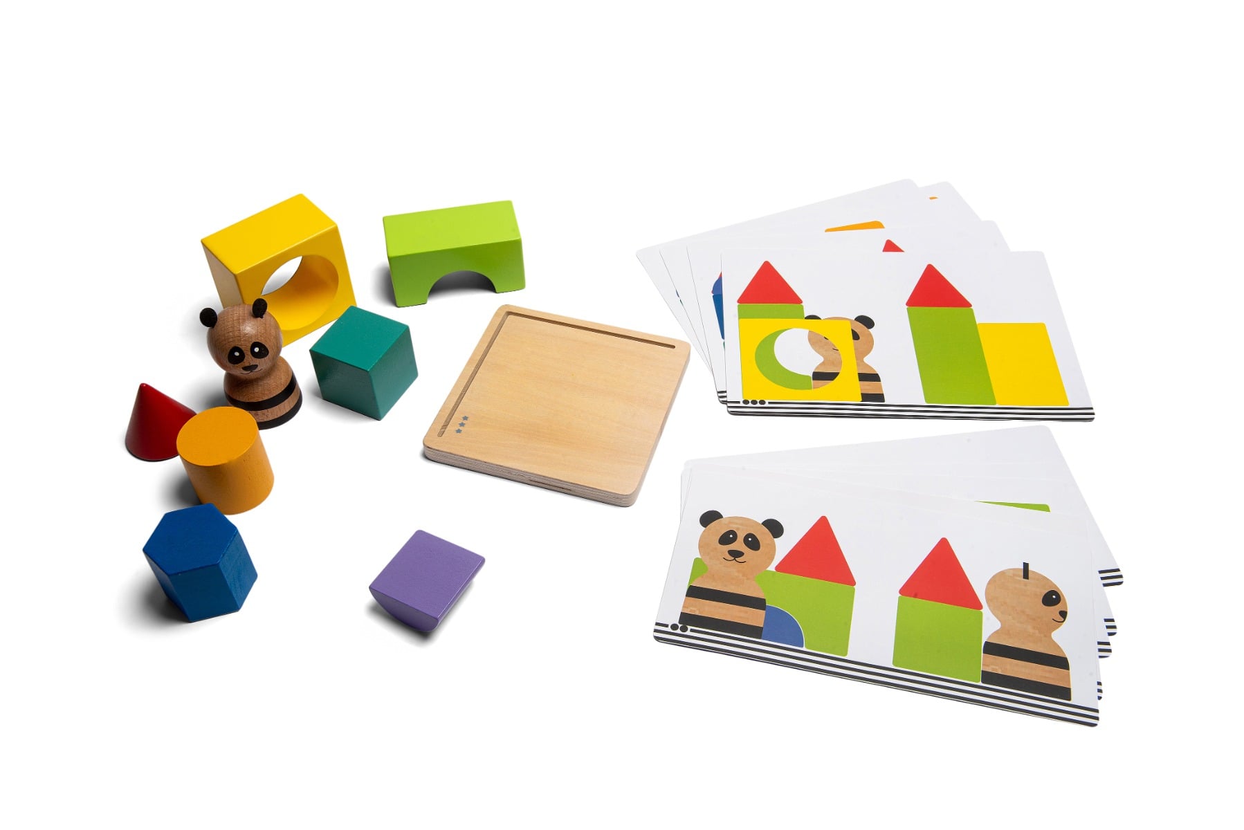 Joc de logica Panda Puzzle BS Toys