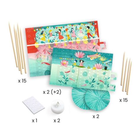 Joc DIY Dansul Licuricilor Djeco - Creativitate - imagine 4