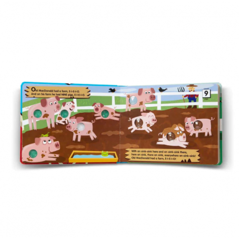 Carte Ferma cu Butoane Melissa & Doug - Joc Educativ - imagine 2