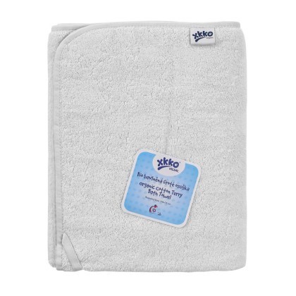 Prosop Bumbac Organic White XKKO, 75x150cm