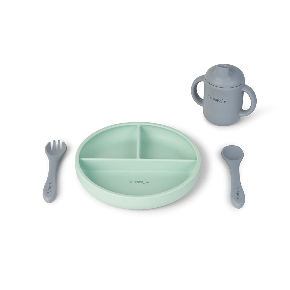 Set Food Fun 4 piese Saro baby | Diversificare - imagine 4