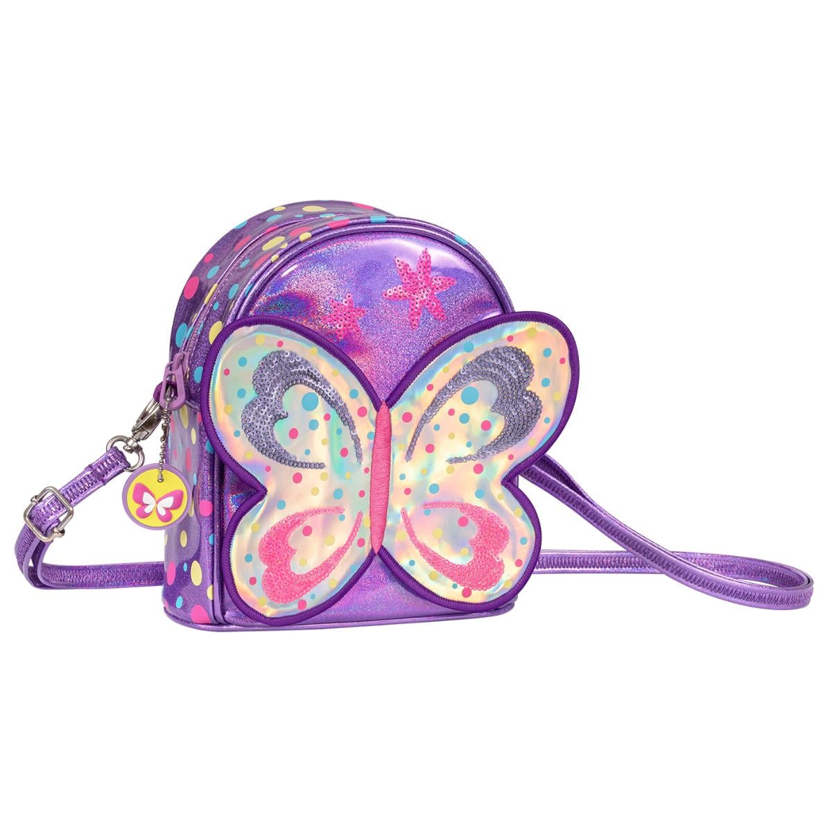 Geanta Crossbody Tiger Family Sparkling Butterfly