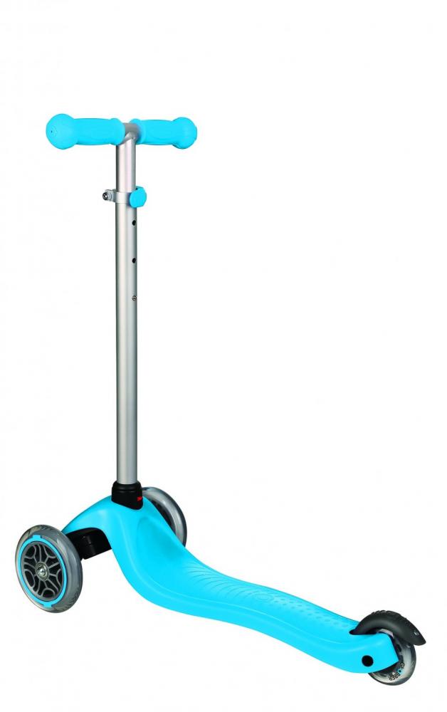 Globber Primo Sky Blue, 3 roti LED, Pliabila - imagine 4