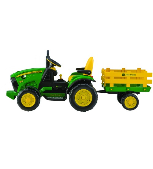 Tractor Electric John Deere pentru Copii - imagine 2