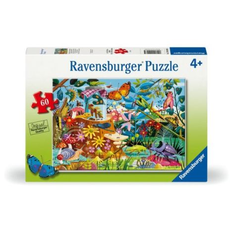 Puzzle Lumea Insectelor Ravensburger 60 Piese