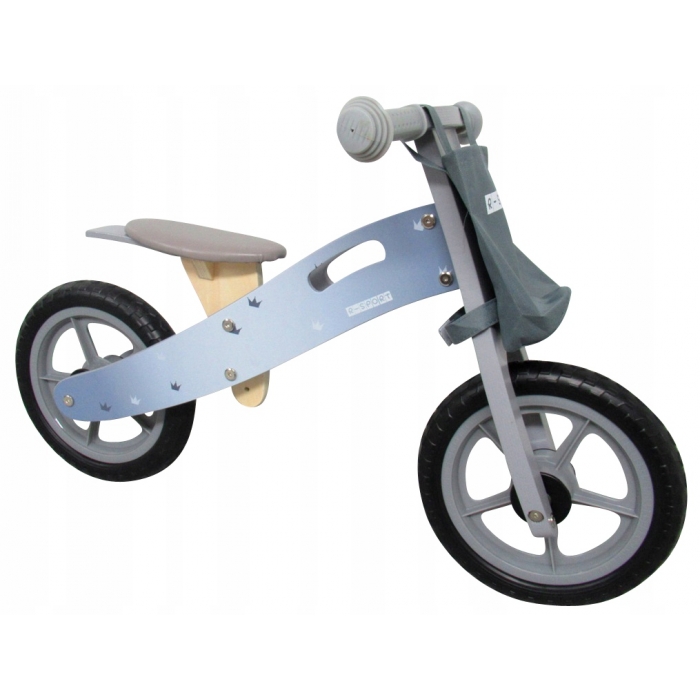 Bicicleta R-Sport R10 Gri, Fara Pedale, 2-5 Ani - imagine 2