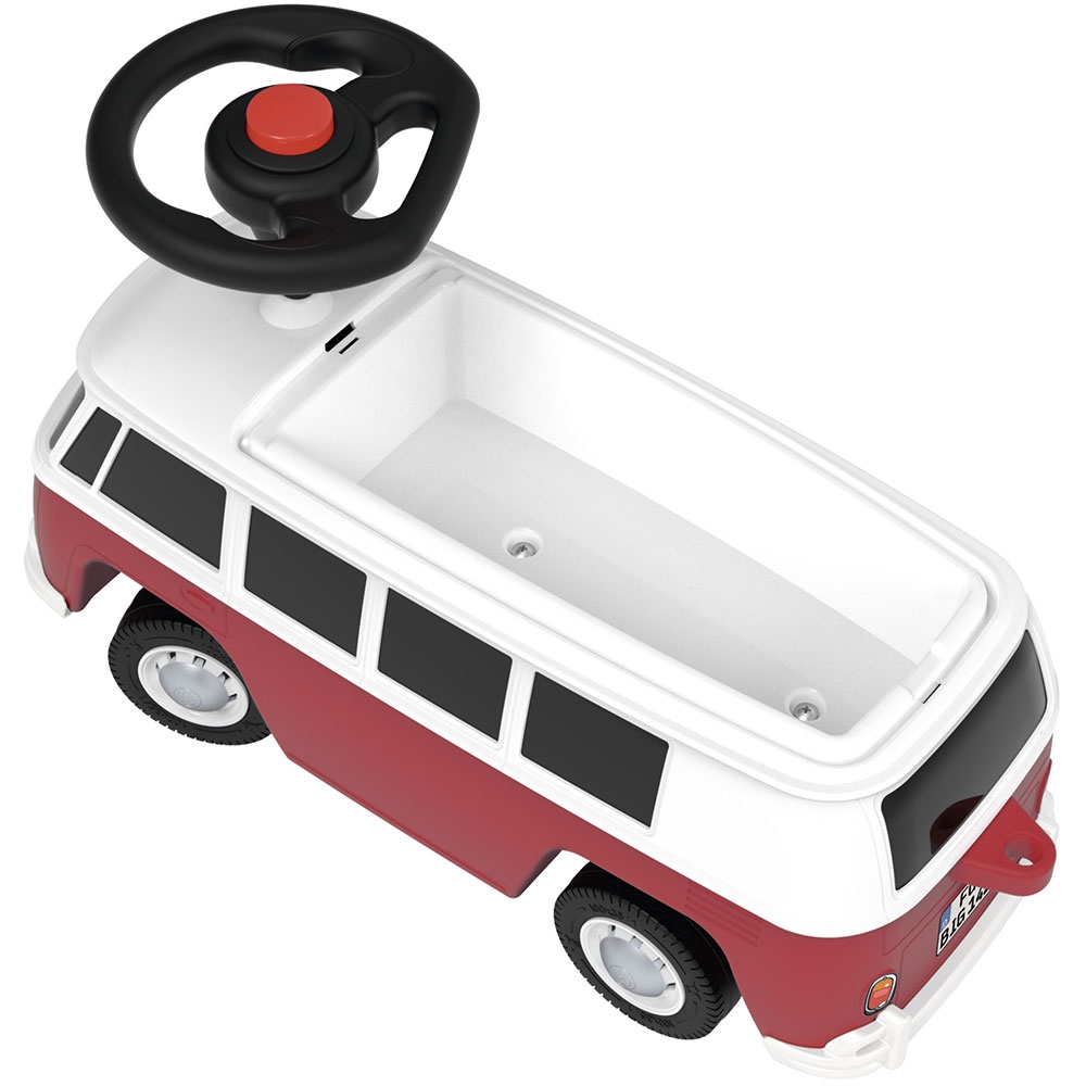 Masinuta Big Baby VW T1 Rosu, Licenta Volkswagen - imagine 12