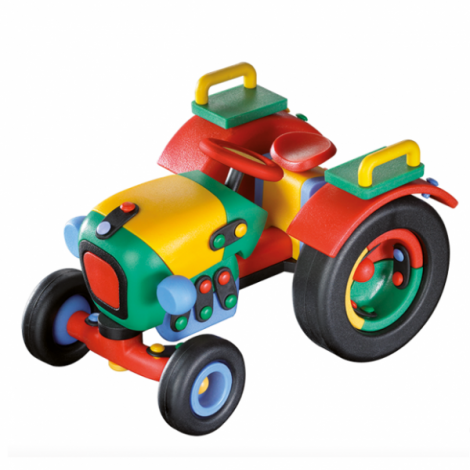 Mic-o-mic Tractor 3D - Jucărie Construit +3 Ani