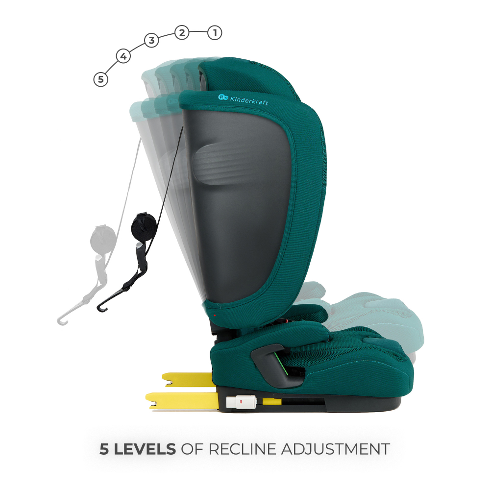 Scaun Auto Kinderkraft Fix2go I-Size Sigur - imagine 4