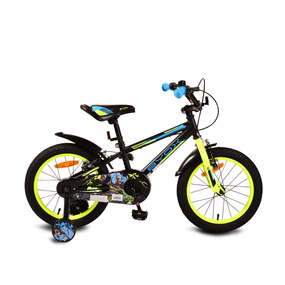 Bicicleta Byox Monster 16 inch Frana Mana 4-6 Ani - imagine 2