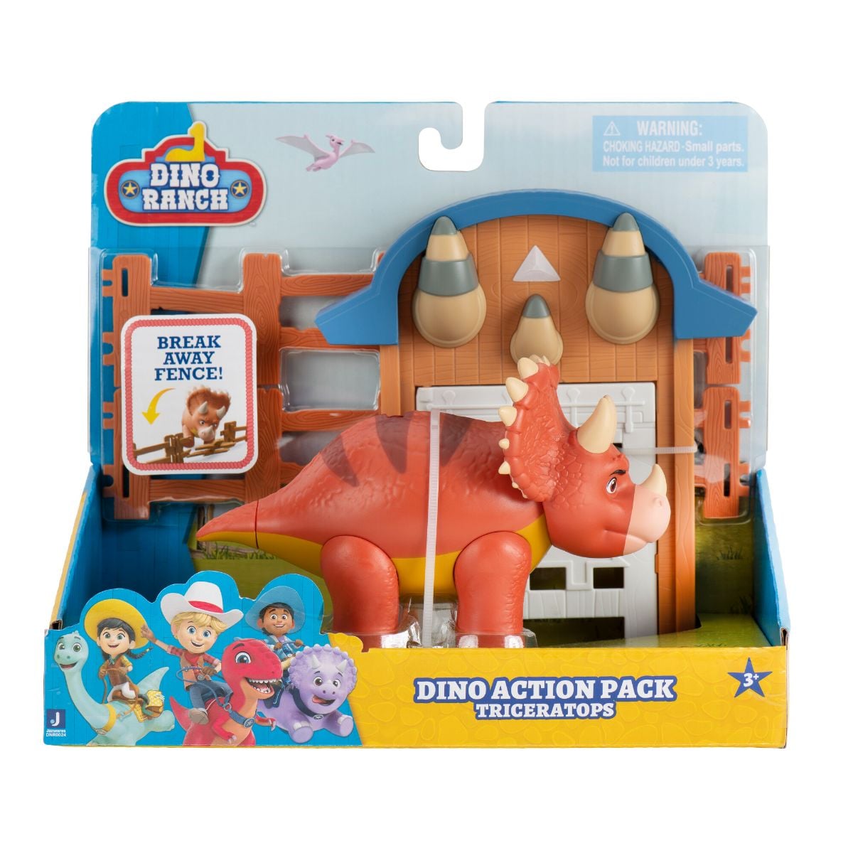 Set Figurina Triceratops Dino Ranch | Jucării Acțiune